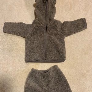 Baby Gap Size 6-12M Toddler Hoodie Jacket and Sweat Pants